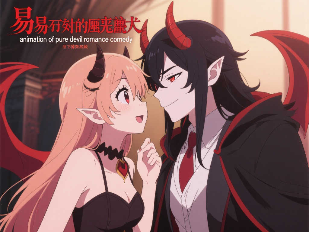 纯情恶魔的甜蜜挑战：《容易对付的恶魔大人》动画化官宣